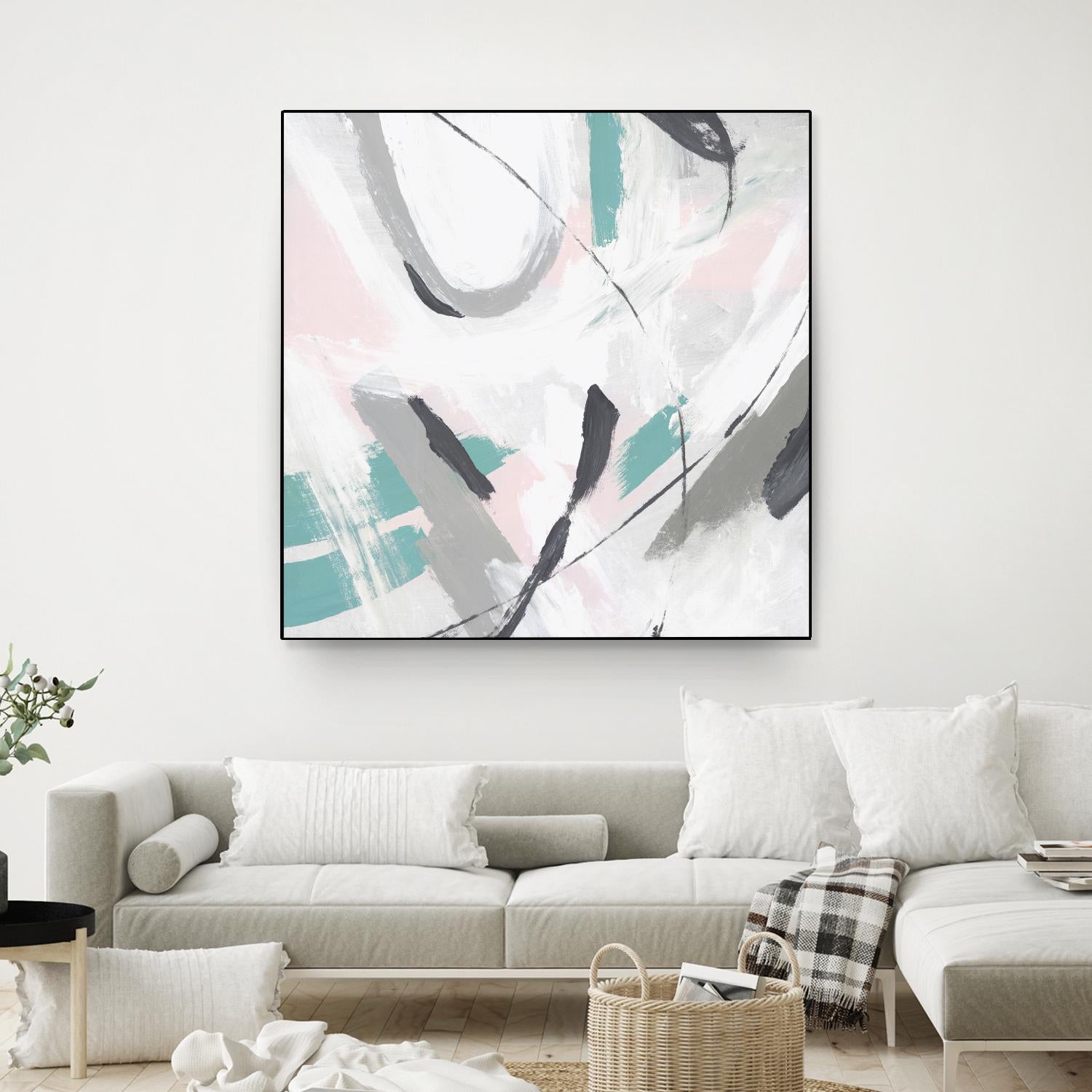 Neutre I by Isabelle Z on GIANT ART - grey abstract