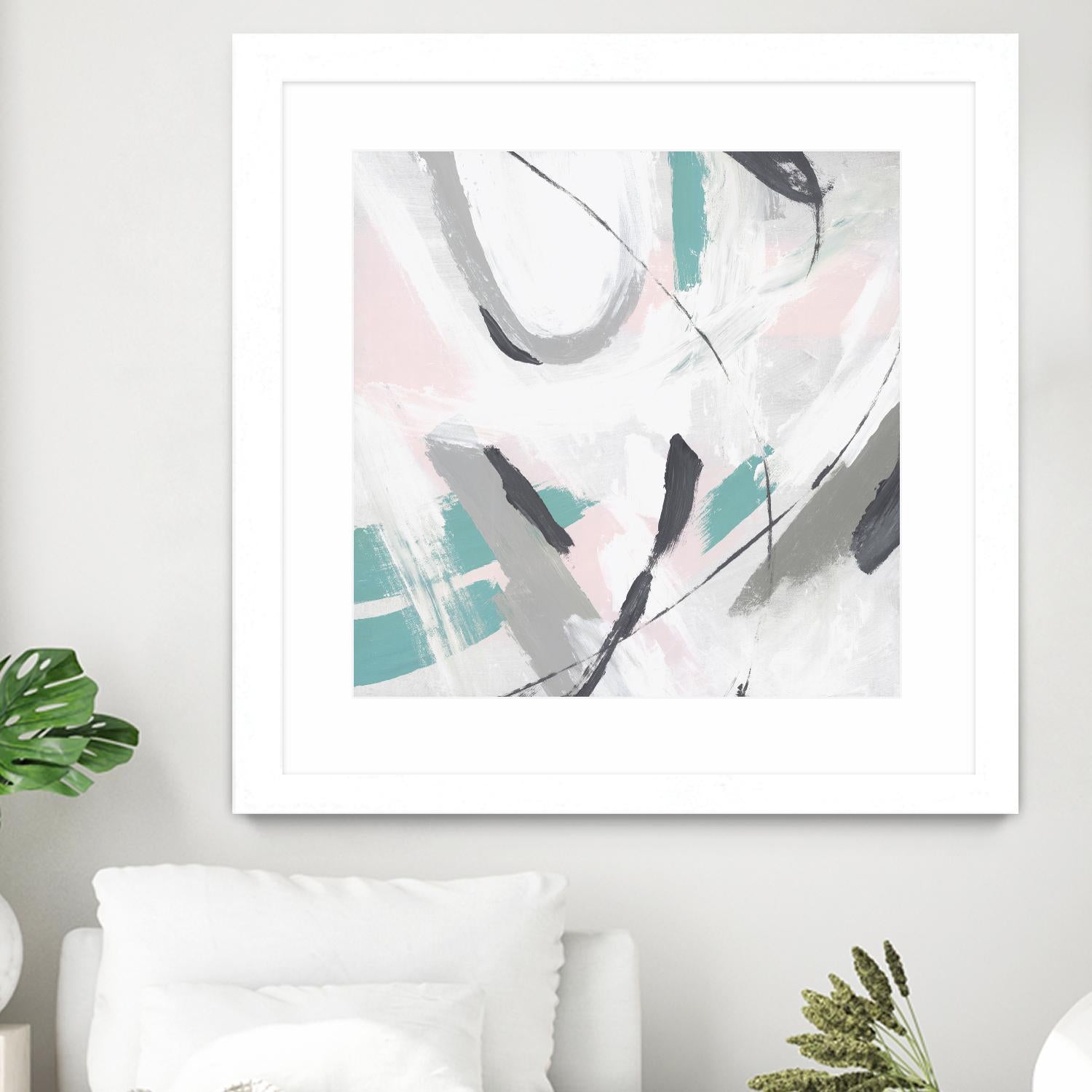 Neutre I by Isabelle Z on GIANT ART - grey abstract