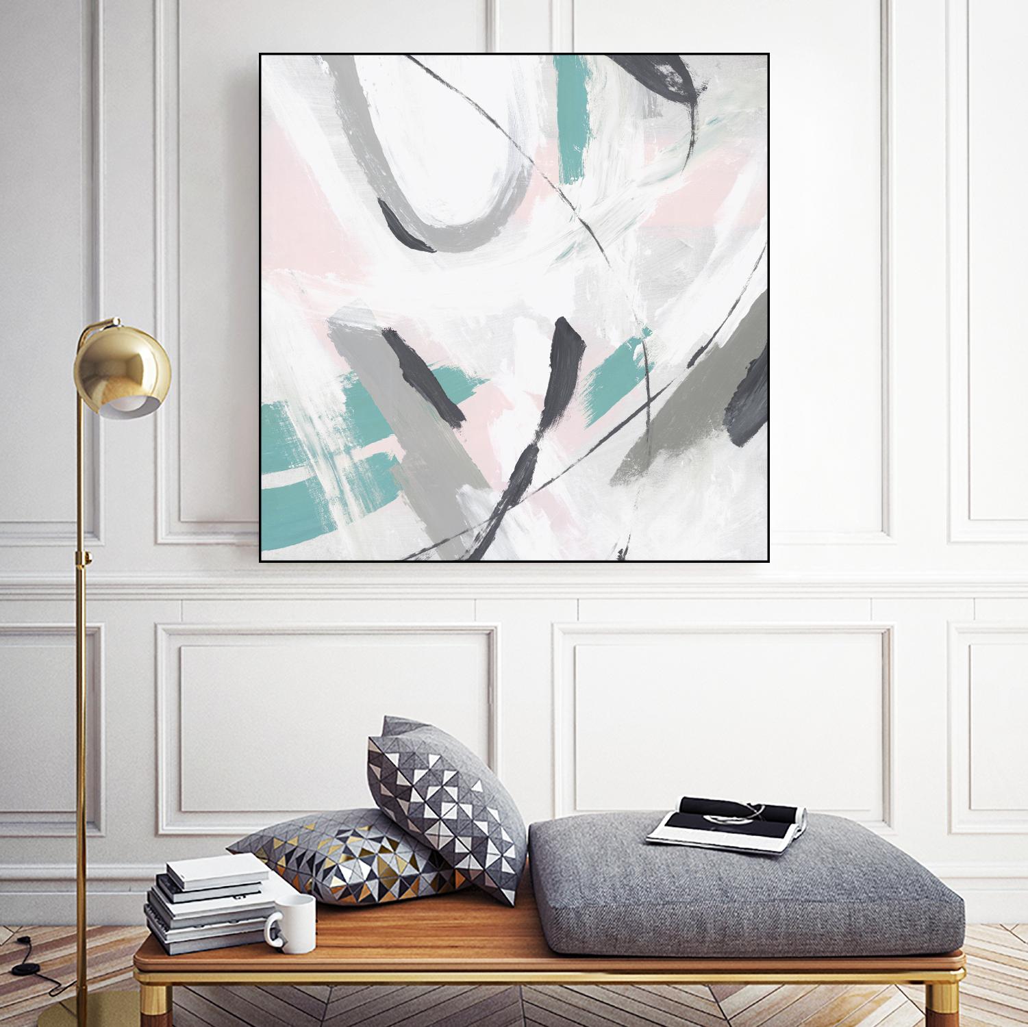 Neutre I by Isabelle Z on GIANT ART - grey abstract