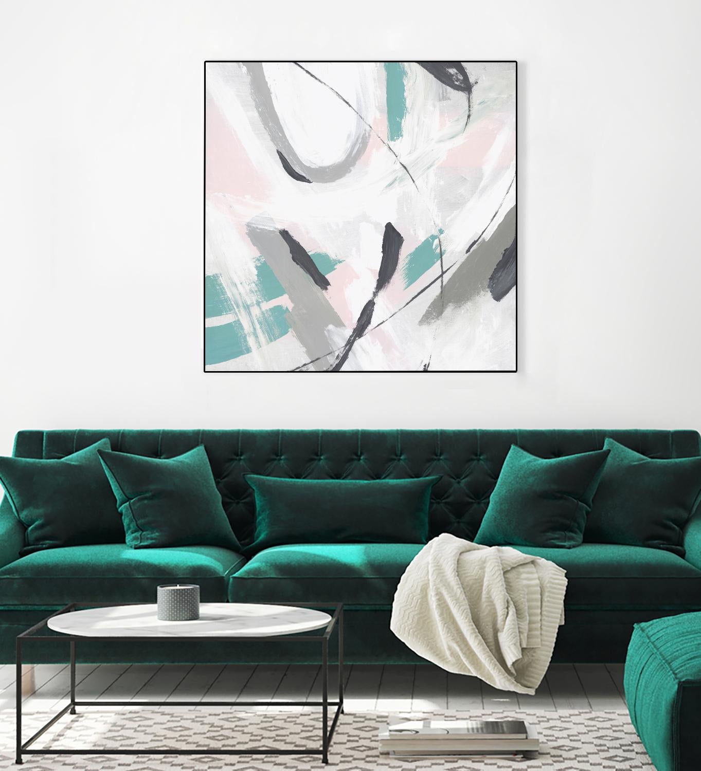 Neutre I by Isabelle Z on GIANT ART - grey abstract