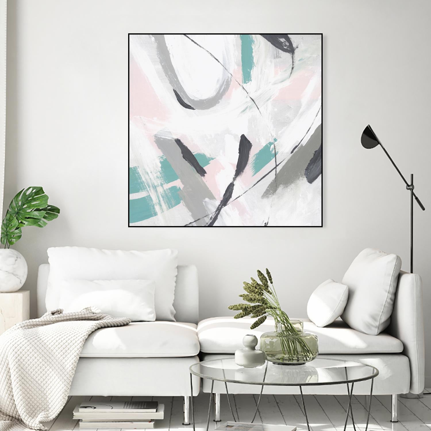 Neutre I by Isabelle Z on GIANT ART - grey abstract