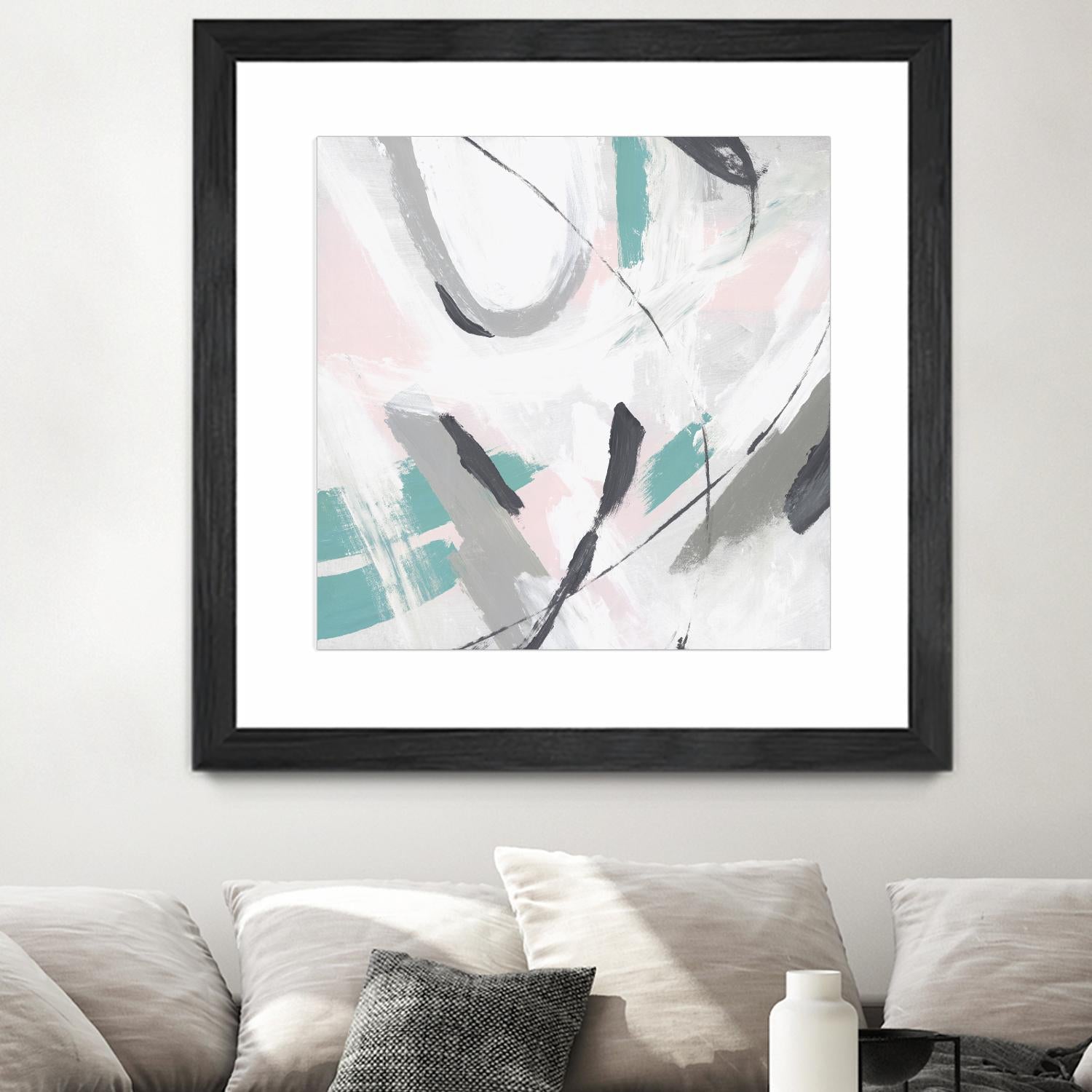 Neutre I by Isabelle Z on GIANT ART - grey abstract