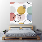 Colour Motion II by Isabelle Z on GIANT ART - red abstract