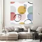 Colour Motion II by Isabelle Z on GIANT ART - red abstract