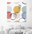 Colour Motion II by Isabelle Z on GIANT ART - red abstract