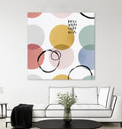 Colour Motion II by Isabelle Z on GIANT ART - red abstract