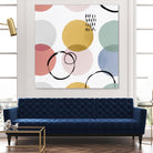 Colour Motion II by Isabelle Z on GIANT ART - red abstract