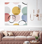 Colour Motion II by Isabelle Z on GIANT ART - red abstract