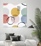 Colour Motion II by Isabelle Z on GIANT ART - red abstract