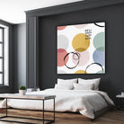 Colour Motion II by Isabelle Z on GIANT ART - red abstract