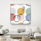 Colour Motion II by Isabelle Z on GIANT ART - red abstract