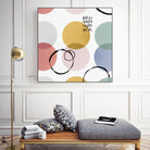 Colour Motion II by Isabelle Z on GIANT ART - red abstract