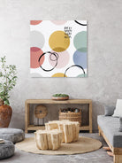 Colour Motion II by Isabelle Z on GIANT ART - pink shapes