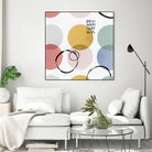 Colour Motion II by Isabelle Z on GIANT ART - red abstract