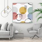 Colour Motion II by Isabelle Z on GIANT ART - red abstract