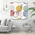 Colour Motion II by Isabelle Z on GIANT ART - pink shapes