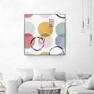 Colour Motion II by Isabelle Z on GIANT ART - red abstract