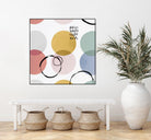 Colour Motion II by Isabelle Z on GIANT ART - red abstract