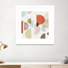 Dot Com I by Isabelle Z on GIANT ART - red abstract