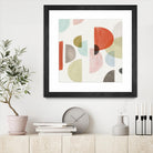 Dot Com I by Isabelle Z on GIANT ART - red abstract