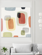 Commerce I by Isabelle Z on GIANT ART - orange abstract