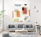 Commerce I by Isabelle Z on GIANT ART - orange abstract