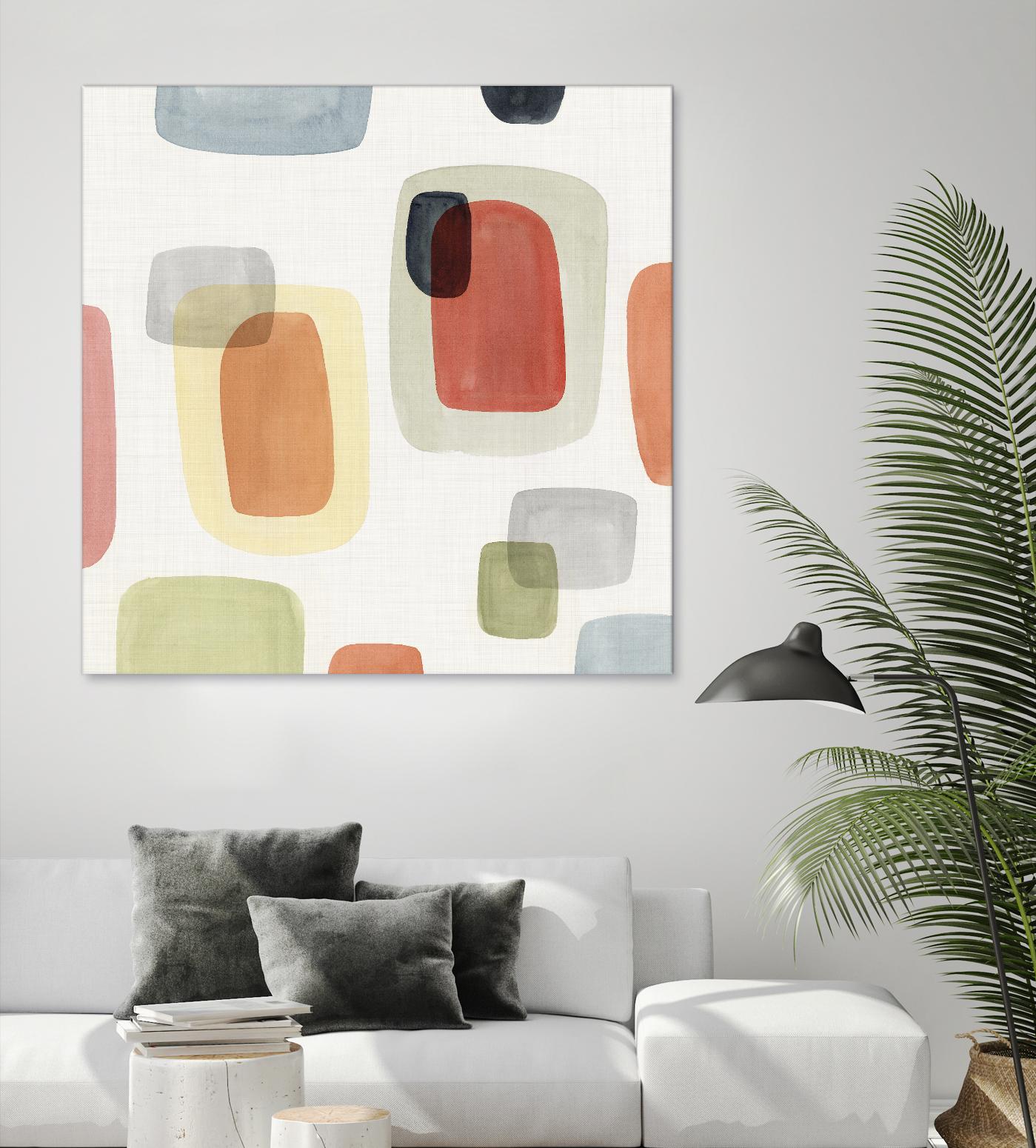 Commerce I by Isabelle Z on GIANT ART - orange abstract