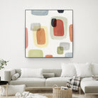 Commerce I by Isabelle Z on GIANT ART - orange abstract
