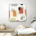 Commerce I by Isabelle Z on GIANT ART - orange abstract