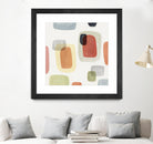 Commerce I by Isabelle Z on GIANT ART - orange abstract