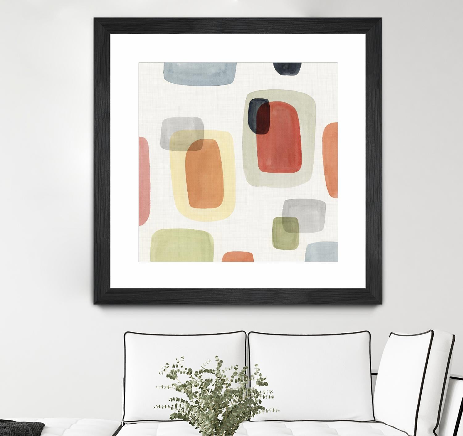 Commerce I by Isabelle Z on GIANT ART - orange abstract