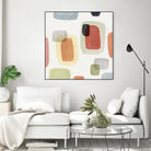 Commerce I by Isabelle Z on GIANT ART - orange abstract