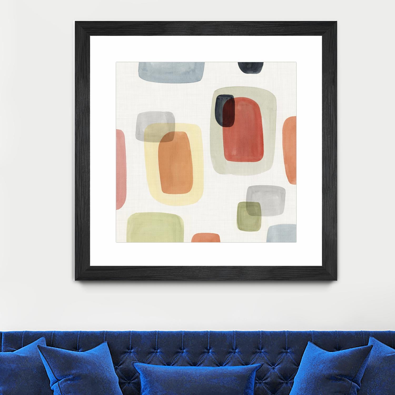 Commerce I by Isabelle Z on GIANT ART - orange abstract