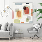 Commerce I by Isabelle Z on GIANT ART - orange abstract