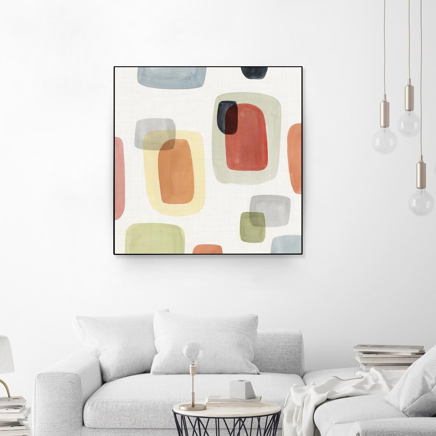 Commerce I by Isabelle Z on GIANT ART - orange abstract