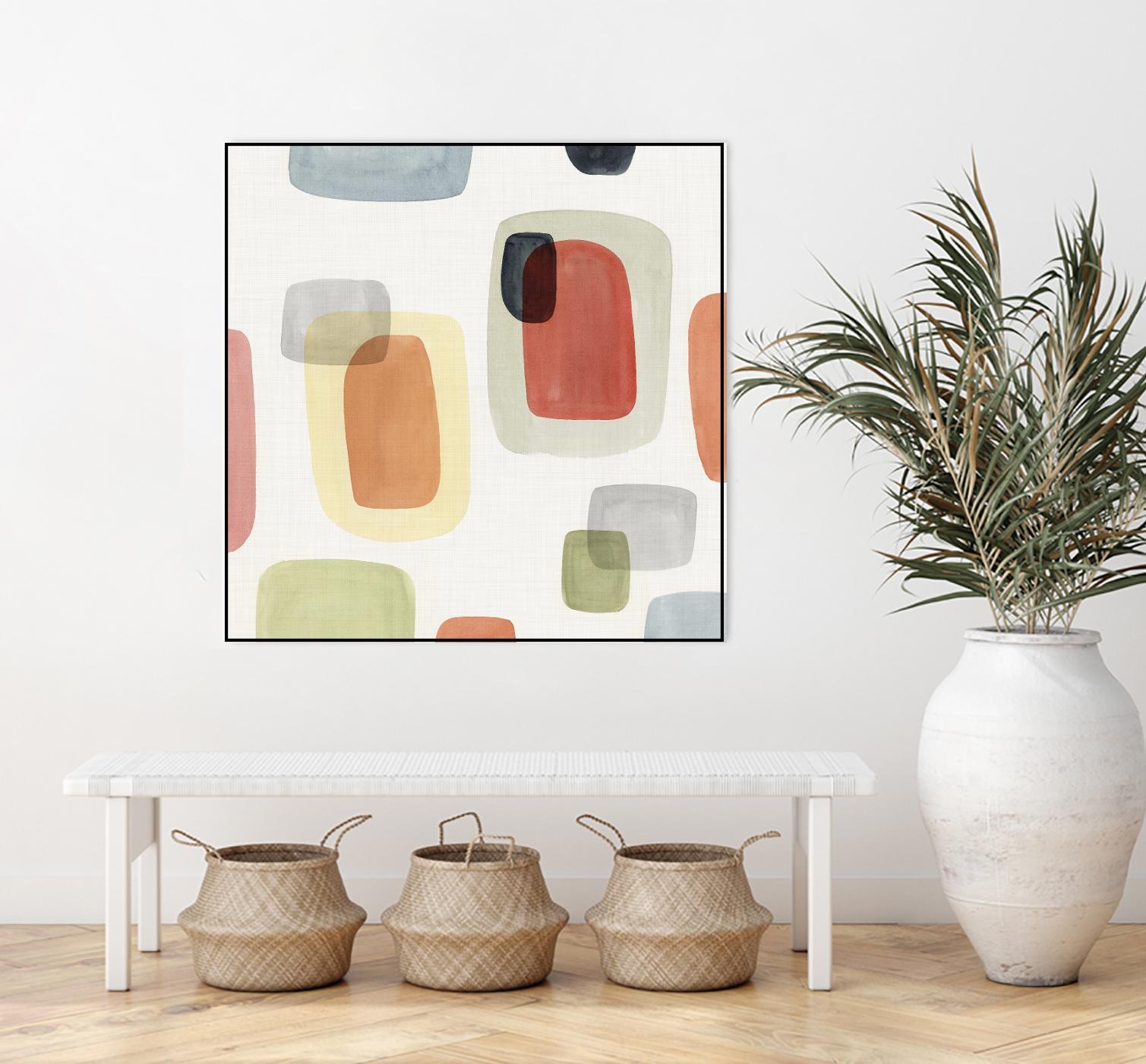 Commerce I by Isabelle Z on GIANT ART - orange abstract