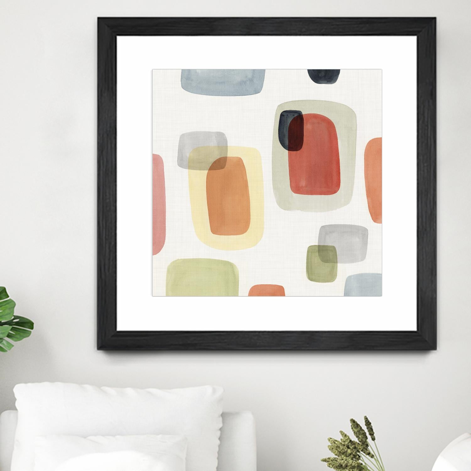 Commerce I by Isabelle Z on GIANT ART - orange abstract