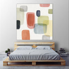 Commerce II by Isabelle Z on GIANT ART - red abstract