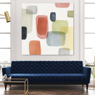 Commerce II by Isabelle Z on GIANT ART - red abstract