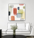 Commerce II by Isabelle Z on GIANT ART - red abstract