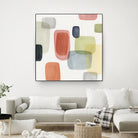 Commerce II by Isabelle Z on GIANT ART - red abstract