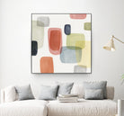 Commerce II by Isabelle Z on GIANT ART - red abstract