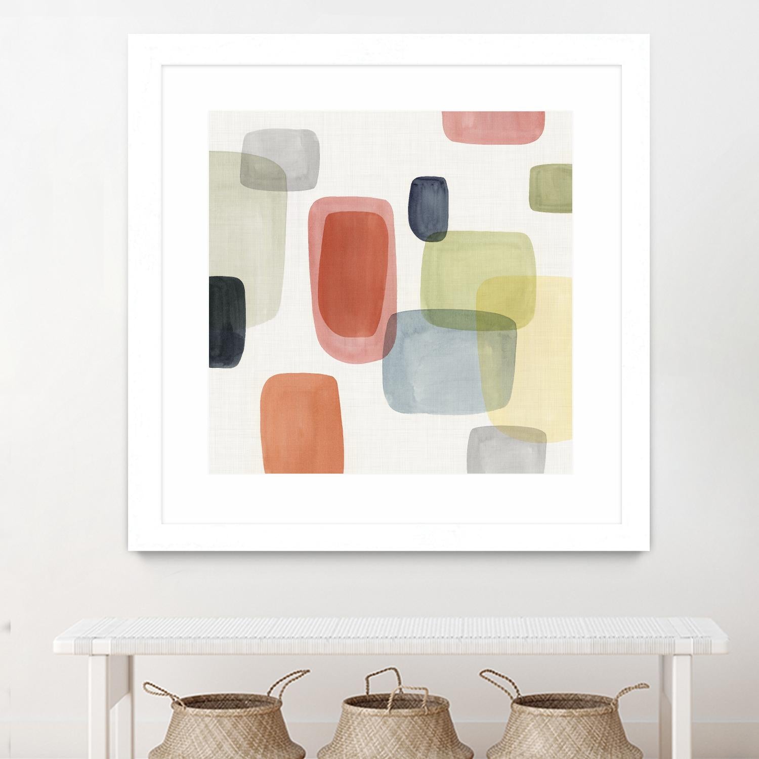 Commerce II by Isabelle Z on GIANT ART - red abstract