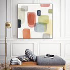 Commerce II by Isabelle Z on GIANT ART - red abstract