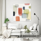 Commerce II by Isabelle Z on GIANT ART - red abstract