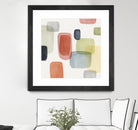 Commerce II by Isabelle Z on GIANT ART - red abstract