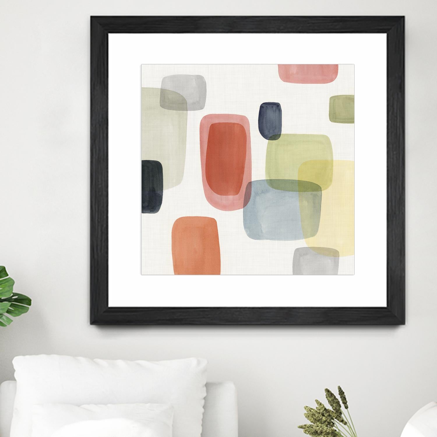 Commerce II by Isabelle Z on GIANT ART - red abstract