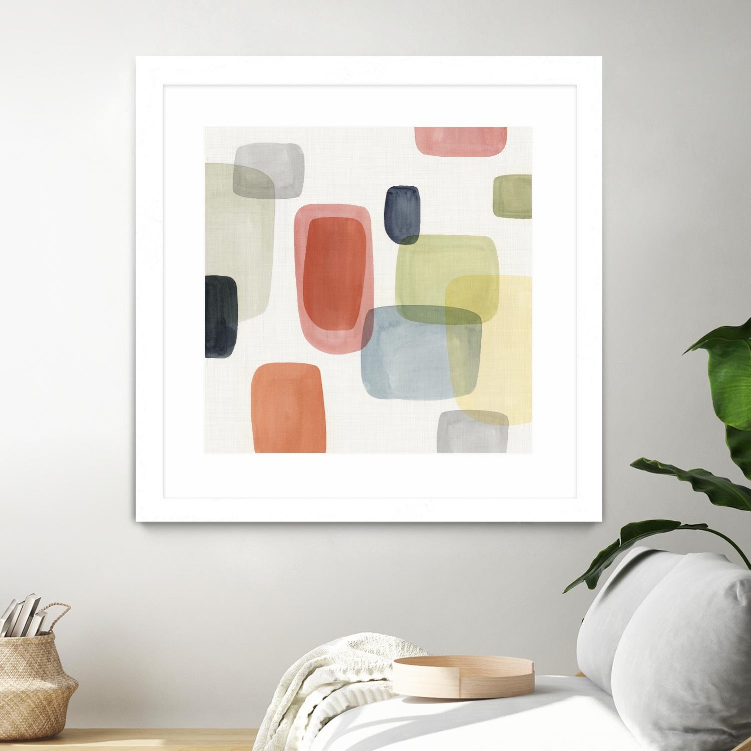 Commerce II by Isabelle Z on GIANT ART - red abstract