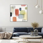 Commerce II by Isabelle Z on GIANT ART - red abstract