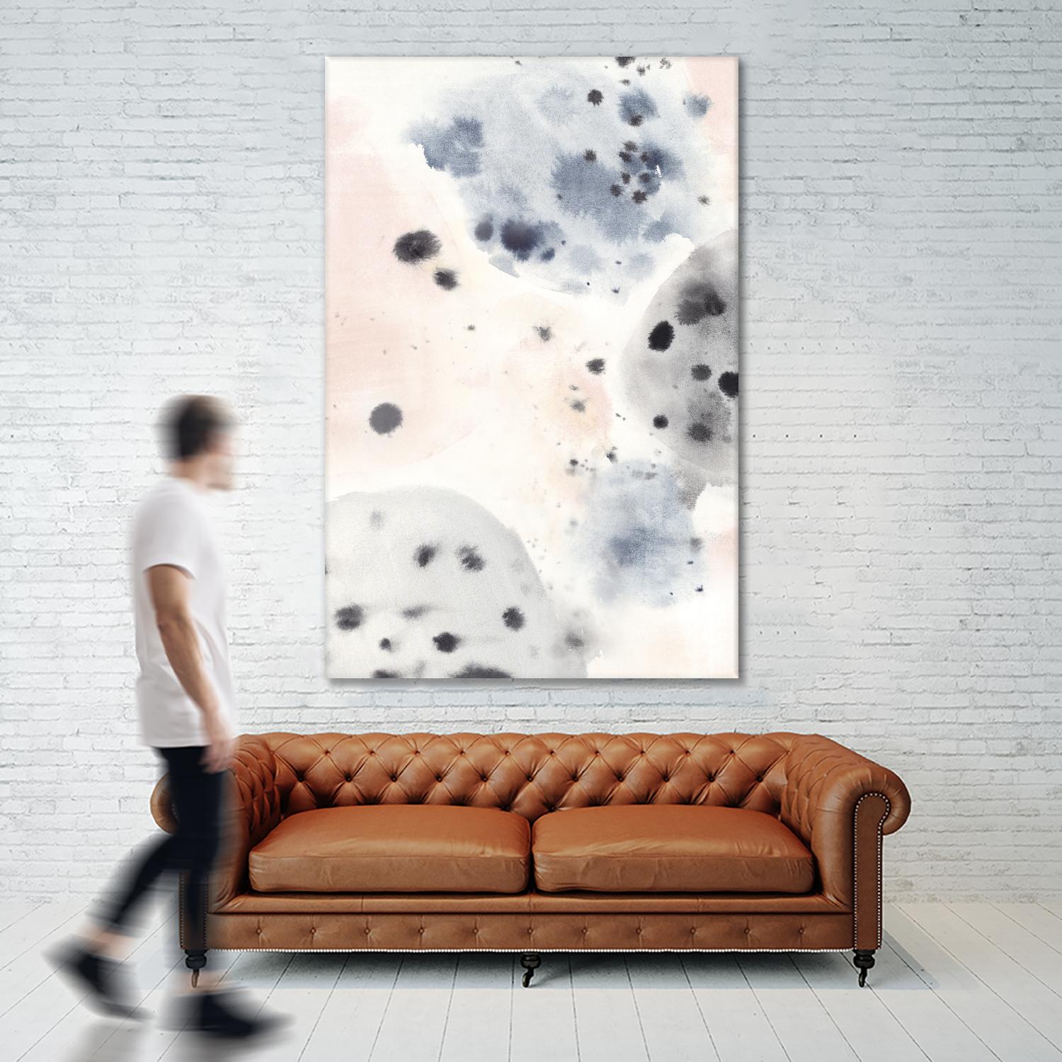 Islands I by Isabelle Z on GIANT ART - black abstract